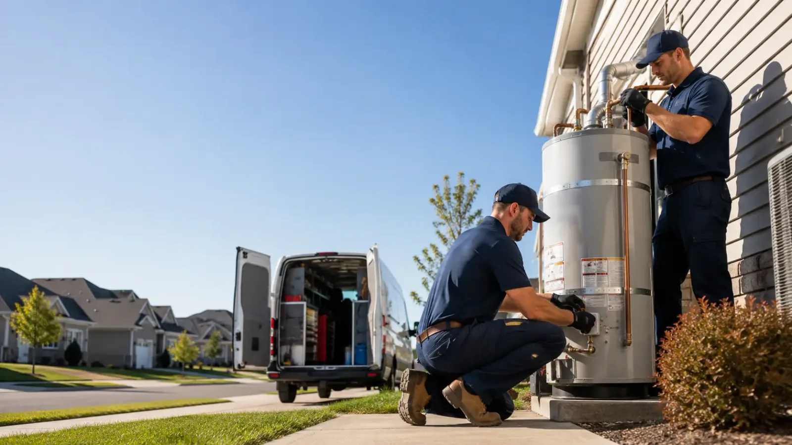 Water Heater Installation in Burnettsville, IN